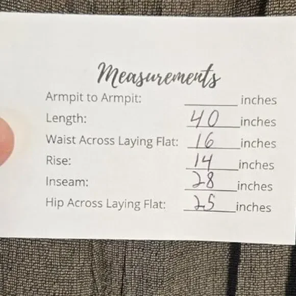 NWT 18W Alfred Dunner Brown/Gray Pull On Pants [0333] - Picture 6 of 9